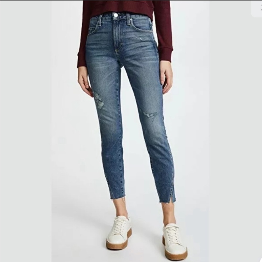 AMO High Rise Twist Loverboy Jeans